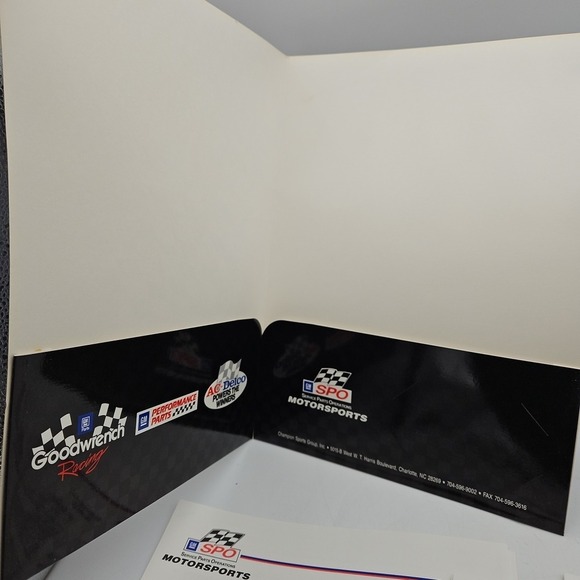 Vintage Nascar Press Kit GM Motorsports Ken Schrader Media Guide 1994 AC Delco - Picture 6 of 7